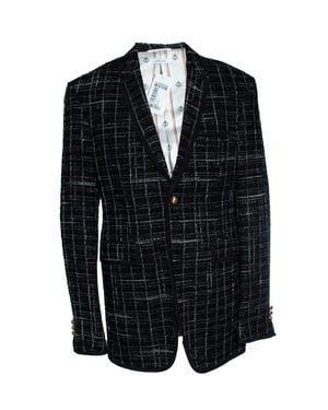 Thom Browne Tweed Jacket - Black