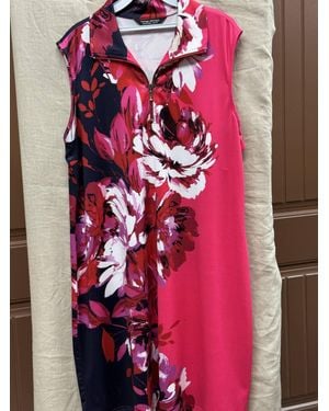 Tango Mango Floral Dress - Red