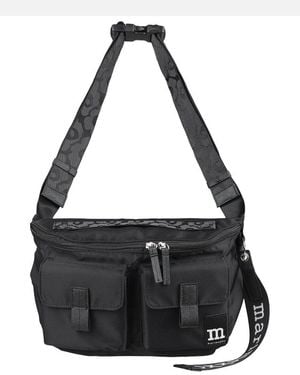 Marimekko Marimekko Sling M Solid Satchel - Black