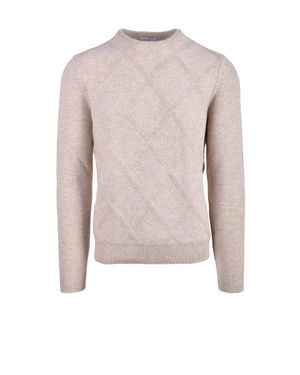 Malo Optimum Wool Cashmere Sweater - Pink