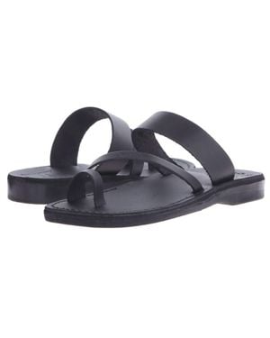 Jerusalem Sandals Zohar Slide Sandal - Blue