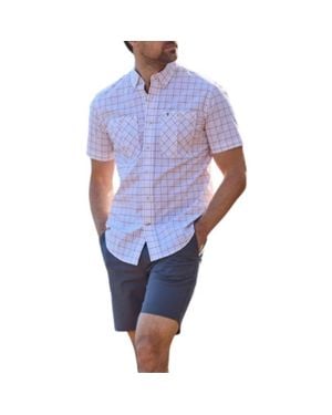 Tom Beckbe Tidewater Short Sleeve Shirt - Blue
