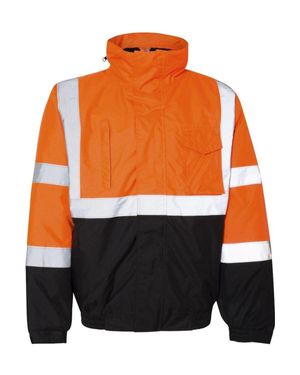 Kishigo Economy Bomber Jacket - Orange