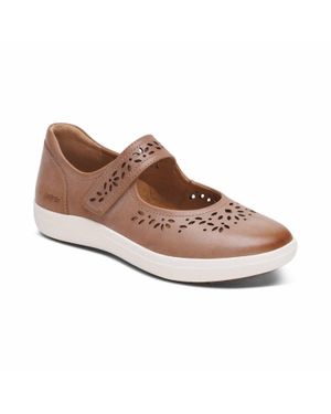 Aetrex Erica Casual Sneakers - Brown