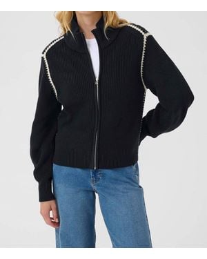 Part Two Semra Cardigan - Black