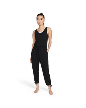 Nike Yoga Dri-Fit Sleeveless Jumpsuit - Black