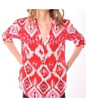 Vilagallo Francina Top Blouse - Red