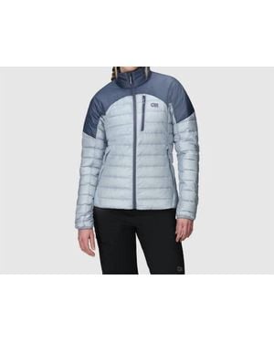 Outdoor Research Helium Down Jacket - Blue