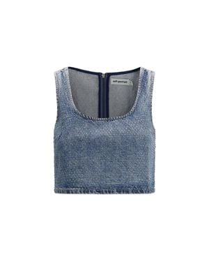 Self-Portrait Shirt - Blue