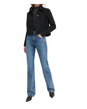 FAVORITE DAUGHTER The Annabel Wool Jacket - Blue