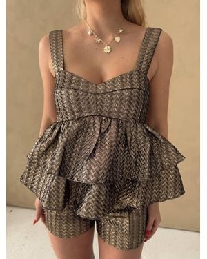 Sincerely Ours Bella Tank Top - Brown