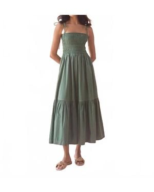Omika Adley Maxi Dress - Green
