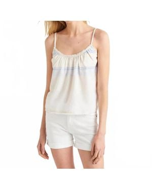 Splendid Calypso Stripe Tank Top - White