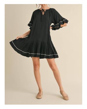 Jodifil Up To Something Dress - Black