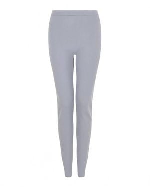 Ferragamo Slim Knit Pants - Gray