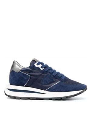 Philippe Model Tropez Haute Low Sneaker - Blue