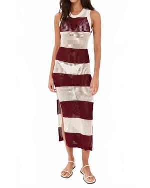 Beach Riot Holly Rose Dress - Red