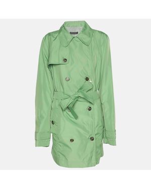 Marina Rinaldi Nylon Belted Jacket - Green