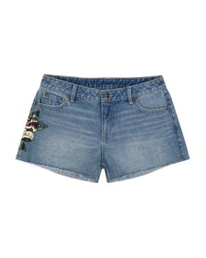 Ed Hardy Love Eternal Denim Short - Blue