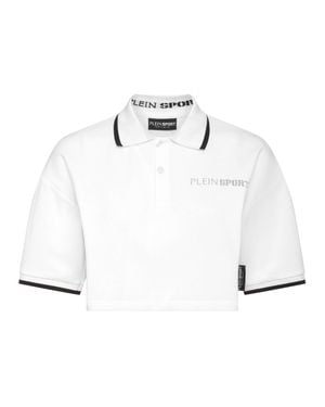 Philipp Plein Polo T-Shirt Basic - White