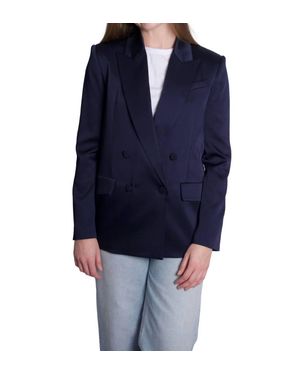 Jonathan Simkhai Norah Long Sleeve Blazer - Blue