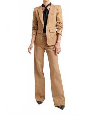 Cinq À Sept Long Azure Pant - Natural