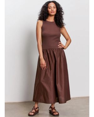 Sanctuary Take Me Away Dress - Brown