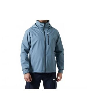 Helly Hansen Crew Hooded Midlayer Jacket 2.0 - Blue