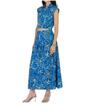Beyond By Vera Kara Skirt - Blue