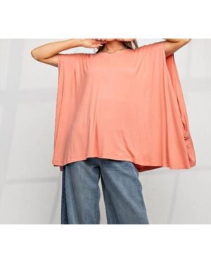 Easel Naomi Tunic - Pink