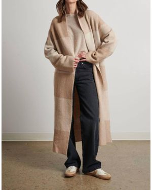 Line The Harlowe Sweater Coat - Natural