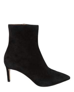 Ferragamo Imogen Suede Ankle Boot - Black