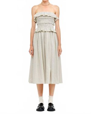 SOFIA The Label Flynn Dress - Natural