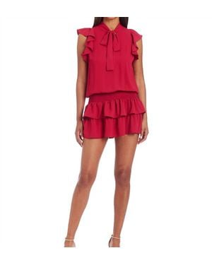 Amanda Uprichard Essen Dress - Red