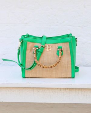 Caroline Hill Kennedy Mini Tote Bag - Green