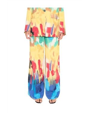 Simon Miller Bloo Crepe High Waist Pant - White