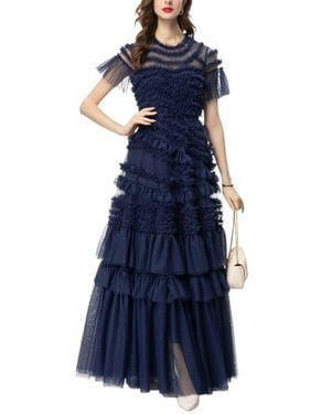 Lanelle Maxi Dress - Blue