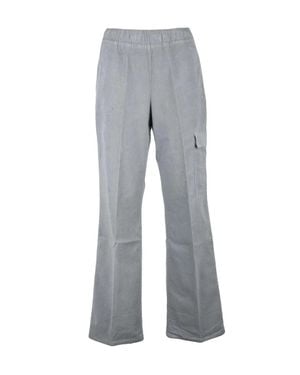 Panicale Light Velvet Pants - Gray