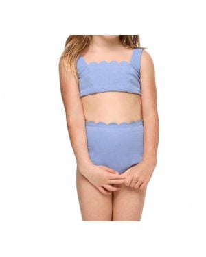 LSPACE Girls Seashell Swirl Set - Blue
