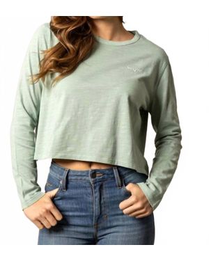 Kimes Ranch Tackroom Long Sleeve Tee - Green