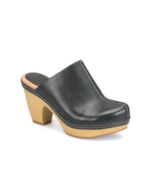 Kork-Ease Gwendolyn Leather Clog - Black