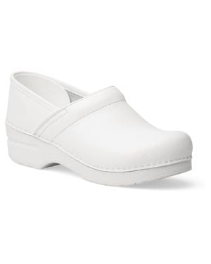 Dansko Professional Box Clog - White