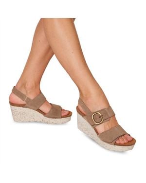 Otbt Peasant Wedge Sandal - Brown