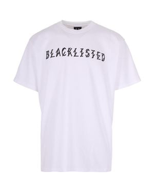 44 Label Group Graphic Print Jersey Cotton T-Shirt With Bold Text - White