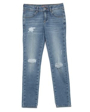 Guess Minime Distressed Skinny Jeans (7-16) - Blue