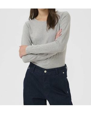 Part Two Nemajas Long Sleeve Tee - Gray