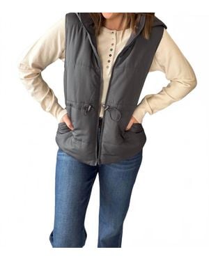 Staccato Full Zip Vest - Blue