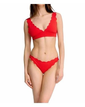 Marysia Swim Antibes Bikini Bottom - Red