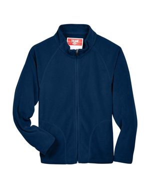Team 365 Youth Campus Microfleece Jacket - Blue
