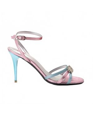 Fundae Twist Of Fun Recycled Leather Sandal - White